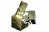 Natural Pyrite Cube Cluster - Spain #177097-3